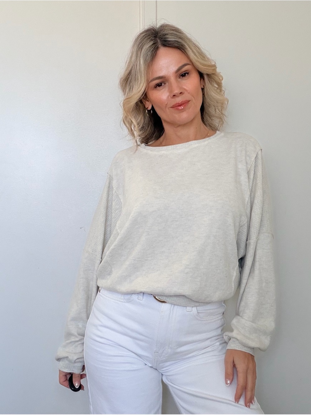 New Project Social T Mya Reversible Cozy Top